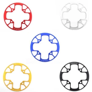 32-42T Chainring Cover Chain Guard 104bcd MTB Road Bike Crankset Protecter Alloy - Picture 1 of 14