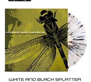 Coheed And Cambria: Second Stage Turbine Blade White/Black Splatter Tour Vinyl. - Picture 1 of 1
