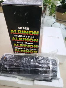 SUPER ALBINON Multi-Coated Auto Macro Mini-Zoom 80 - 200MM f4.5 Lens OM Mount - Picture 1 of 7