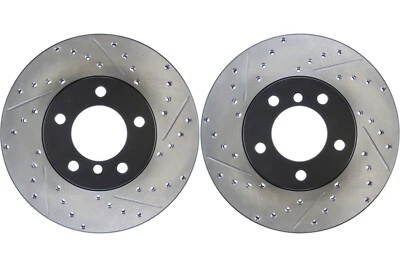 Front PAIR Stoptech Disc Brake Rotor for 2014-2016 BMW 428i xDrive (42908) - Image 1 of 4