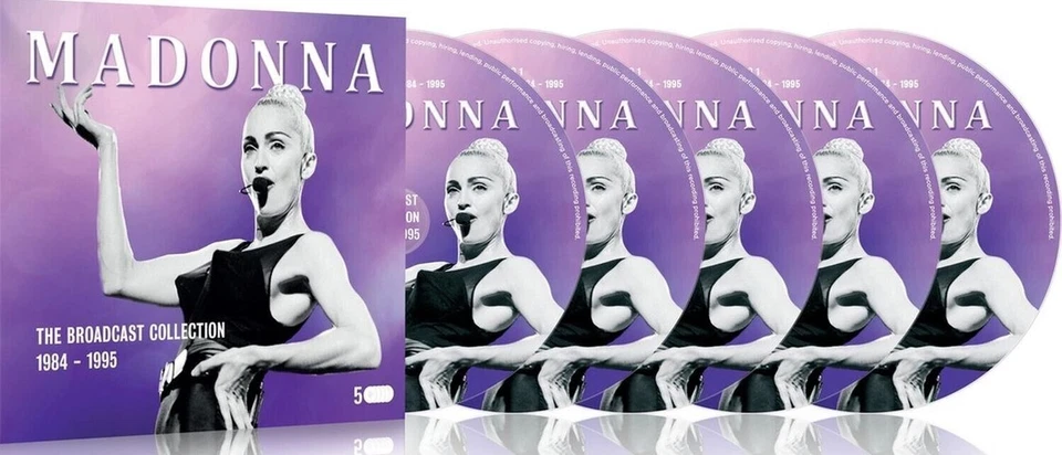 Madonna – The Broadcast Collection 1984-1995 5 CD Set - NEW Foto 1 de 1