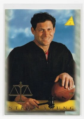 1995 Pinnacle - Steve Young #192 - Image 1 of 2
