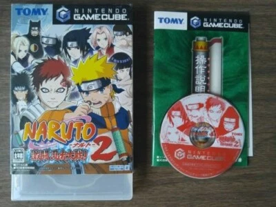 Nintendo GameCube Naruto: Clash of Ninja 2 Japan NTSCJ GC w/box & Manual - Image 1 of 3