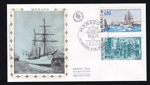 MÓNACO /1977 / SOBRE 1° DÍA DE NAVEGACIÓN / ESTADO TB / VER ESCANEO- - Imagen 1 de 1