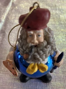 Santa Painter Christmas ornament 3” - Picture 1 of 3