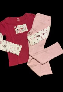 GYMBOREE~PS SZ 8/9”STAR OF THE SHOW” 2PC SPARKLE STAR CIRCUS TEE & PINK JEGGINGS - Picture 1 of 12