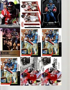 D. K. Metcalf Sammlung 56 Karten 40 verschiedene Karten hoher Beckett Wert 166€ - Bild 1 von 2