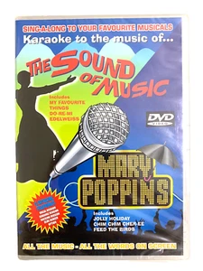 The Sound Of Music Mary Poppins Karoke DVD Región Libre Sing-a-long TOTALMENTE NUEVO - Imagen 1 de 3