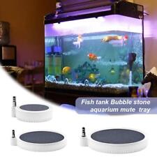 Aquarium Fish Tank Bubble Stone Diameter 10cm Oxygen Plate Cover With N6W6