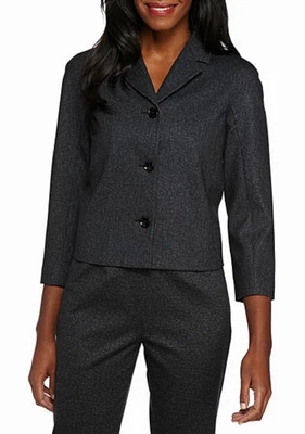 CHAQUETA BLAZER NEGRA DE CARRERA TOMMY HILFIGER TALLA 12 $139 NUEVA CON ETIQUETAS Foto 1 de 3