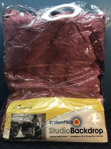 ProMaster 8117 Cloud Dyed Backdrop - 10'x12' - Red Storm - Picture 1 of 3