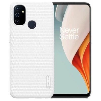 NILLKIN NEW CUSTODIA ORIGINALE FROSTED COVER BACK CASE ONEPLUS NORD N100 WHITE - Immagine 1 di 4