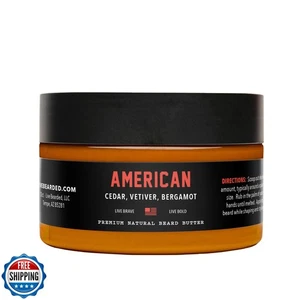 Live Bearded Beard Butter, 3 fl oz - Made in USA - All-Natura - Bild 1 von 5