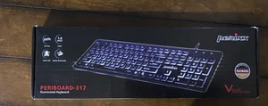 Peri Board -317 Keyboard. Brand New Used - Picture 1 of 2