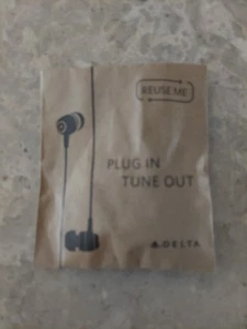 AURICULARES SINTONIZADORES ENCHUFABLES DELTA AIRLINES  - Imagen 1 de 2