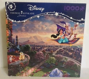 Ceaco - Thomas Kinkade - Disney - Aladdin - 1000 Piece Jigsaw Puzzle - Picture 1 of 5