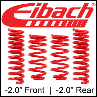 Juego de 4 resortes reductores Eibach Sportline para Dodge Magnum 2005-08 3,5 L V6 Foto 1 de 2