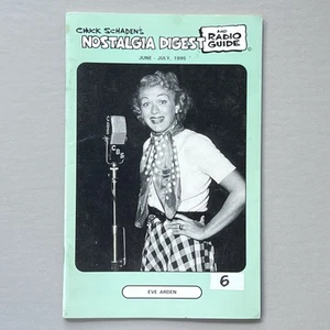 EVE ARDEN Radioville, Indiana Subdivision NOSTALGIA DIGEST Magazine VTG 1995 JUN - Picture 1 of 7