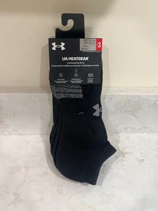 Calcetines acolchados Under Armour UA Heatgear No Show - negros/grises (3 pares) - Imagen 1 de 6
