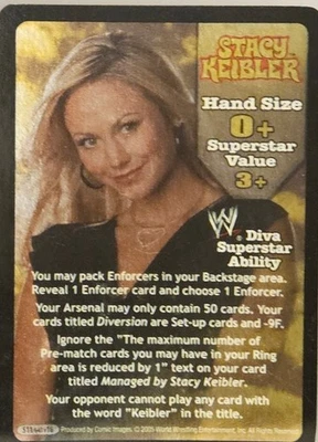 WWE RAW DEAL STACY KEIBLER 9 CARD LOT - Image 1 of 4