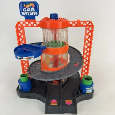 Vintage Hot Wheels World 3-Level Car Wash Play-set 1996 Mattel INCOMPLETE - Image 1 of 4
