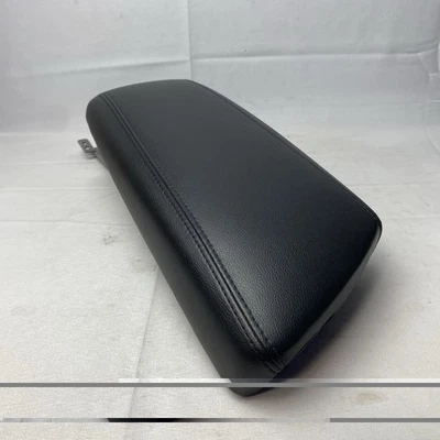 2011 - 2015 Kia Optima Center Console Lid Armrest Cover Top Black Leather OEM - Image 1 of 4
