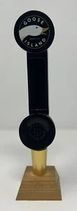 Goose Island Black Telephone Phone 7" Beer Tap Handle - Picture 1 of 4