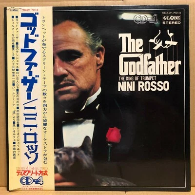 NINI ROSSO GODFATHER LP w/OBI JAPAN Quadraphonic CD4W-7013 - Image 1 of 4
