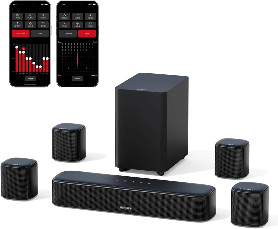 Soundbar TV, 7.1 Impianto Surround Virtuale per TV, Soundbar per TV con Impianto - Immagine 1 di 4