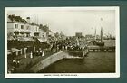 Southend On Sea,Marine Parade With People Barges, Boats, J Smithvintage Postcard