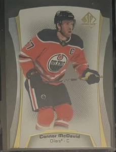 2021-22 SP Authentic Die Cut Connor Mcdavid Edmonton Oilers #DC-1 - Picture 1 of 2