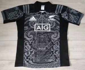 New Zealand Maori All Blacks Rugby Shirt 2017/2018 - Adidas M Medium Jersey Top - Picture 1 of 11