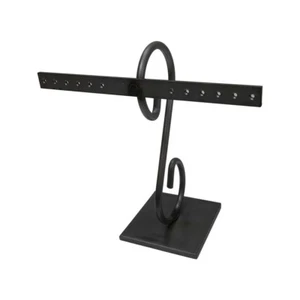 7" High Raw Steel 6 Pair Earring Display Jewelry Display Fixture Retail Store - Picture 1 of 4