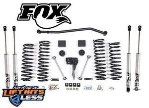 Zone Offroad 4'' Fox 2.0 Shock Lift Kit for 2007-2018 Jeep Wrangler JKU 4 Door - Picture 1 of 8