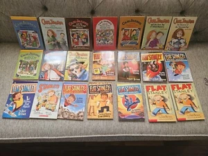 Mixed Lot of 21 Cam Jansen & Flat Stanley Paperback Books - Bild 1 von 4