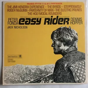 Easy Rider-Soundtrack-LP-Steppenwolf-Jimi Hendrix-Byrds-ABC Dunhill-DSX 50063 - Picture 1 of 4
