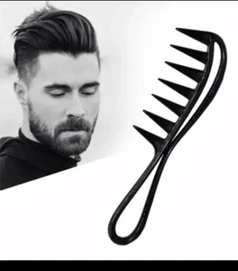 2 X Rodeo professional Hair comb - Antistatic Carbon Collection 043 Black