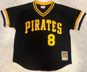 Willie Stargell #8 Pittsburgh Pirates Cooperstown Collection Jersey - Size XL - Picture 1 of 6