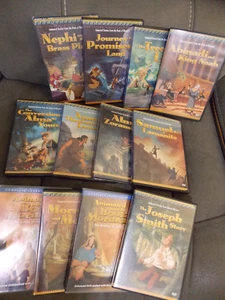 12 Living Scriptures Animated Stories from Book of Mormon DVDs NEST - Picture 1 of 2