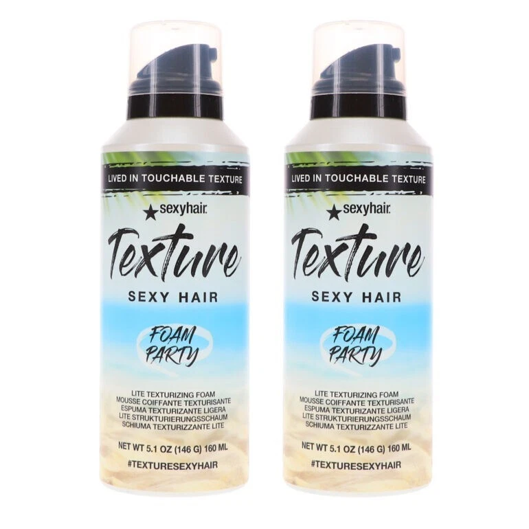 Sexy textura de cabello sexy espuma para el cabello fiesta 5,1 oz paquete de 2 Foto 1 de 2