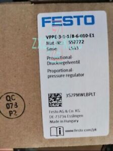 New Festo VPPE-3-1-1/8-6-010-E1 557772 valves/