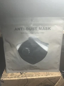 Anti-Dust Mask  with Activated Carbon Filter Valve  Reusable *New - Picture 1 of 2