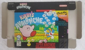 Kirby's Avalanche (Super Nintendo Entertainment System, 1995) BOX ONLY - Picture 1 of 2