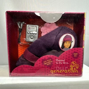 Our Generation "Capped to the Brim" Musikgerät Zubehör 18" Puppe 2012 Neu - Bild 1 von 11