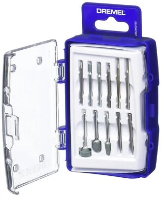 Kit micro accesorio giratorio tallado/grabado Dremel 729-02 11 piezas Foto 1 de 4