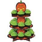 Wilton Pumpkin Jack O Lantern Cupcake Treat Stand 1512-1679 Orange Halloween