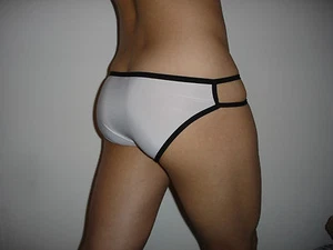 8 euro au lieu de 13 euroTonga mini slip blanc NEOFAN taille M sexy Ref /Air02 - Imagen 1 de 10