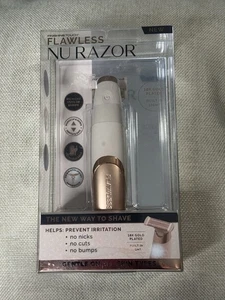 Finishing Touch Flawless Nu Razor Hypoallergenic Cordless Razor - Gold - Picture 1 of 9