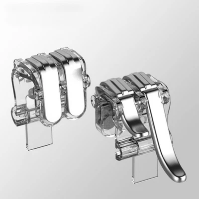 W6 Gaming Trigger Phone Game PUBG Mobile Controller Gamepad For IOS Android e - Bild 1 von 4