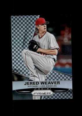 Panini Prizm Checker Prizms #83 2015 negro/blanco Jered Weaver Angels #/149 Foto 1 de 2